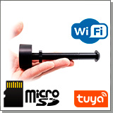 Wi-Fi видеоглазок iHome-HQ6-B-Tuya в виде обычного