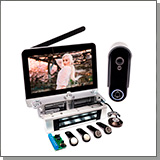 Комплект беспроводной домофон «SkyNet 900+180G» + замок PL180G