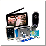 Комплект беспроводной домофон «SkyNet 900+Titan» + замок Titan