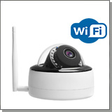 Купольная уличная беспроводная 2Mp Wi-Fi IP камера видеонаблюдения «CamHi Pro D25W-2.0-WiFi» Купольная уличная беспроводная 2Mp Wi-Fi IP камера видеонаблюдения «CamHi Pro D25W-2.0-WiFi»