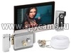 Комплект цветной видеодомофон Eplutus V90RM и электромеханический замок Anxing Lock-AX042