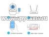 Поворотная Wi-Fi IP-камера 5Mp HDcom 288Wh-ASW5-8GS TUYA с приложением TUYA (белая)