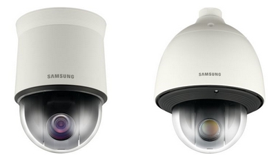 камера наблюдения от компании Samsung с PTZ механизмом